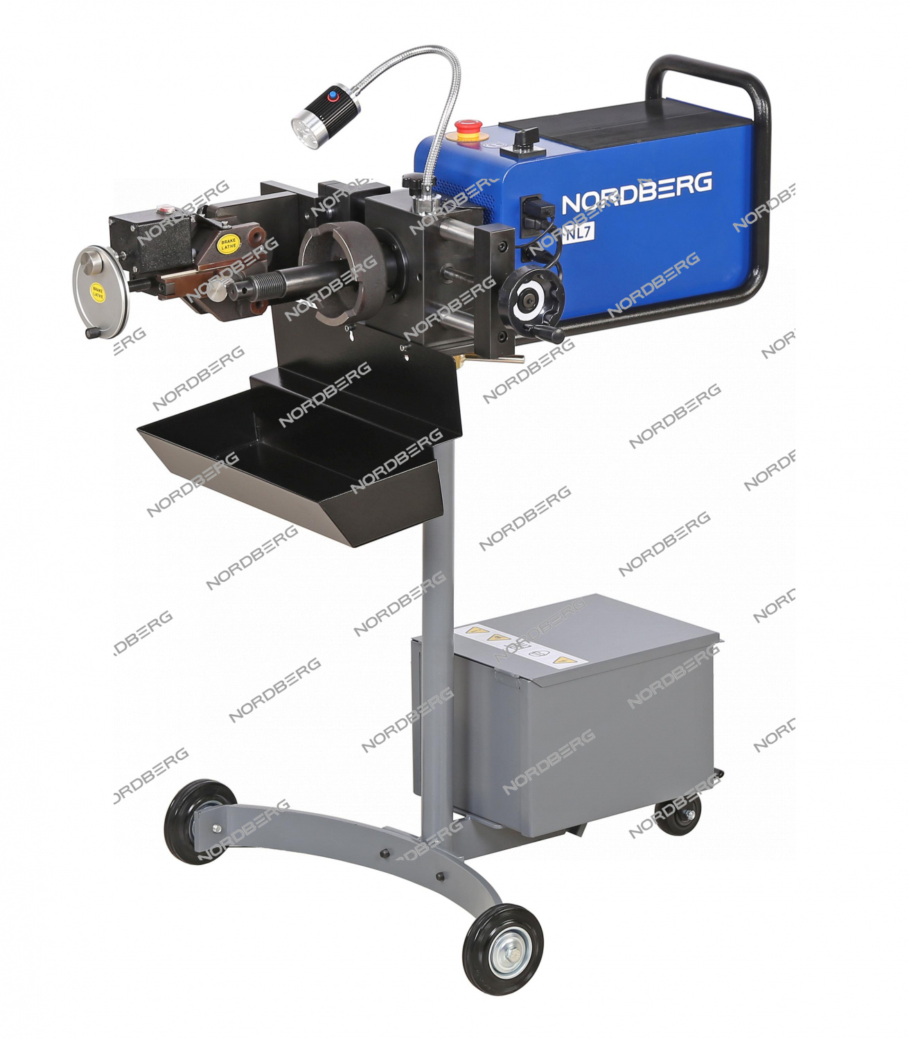 Станок для проточки тормозных дисков и барабанов без снятия и со снятием NORDBERG NL7