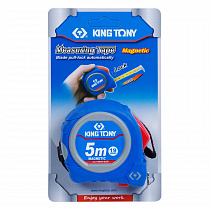 Рулетка измерительная 5 м, магнитный крюк 