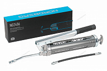 Шприц двухплунжерный для густой смазки с окнами в тубе, 400 мл