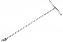 Вороток Т-образный 3/8" 750мм с карданом