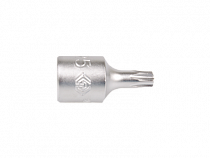 Насадка (бита) торцевая  TORX  1/4" L=25мм Т8