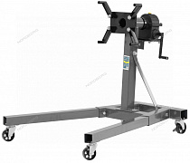 Стенд для ремонта двигателя с редуктором, 900 кг, серый