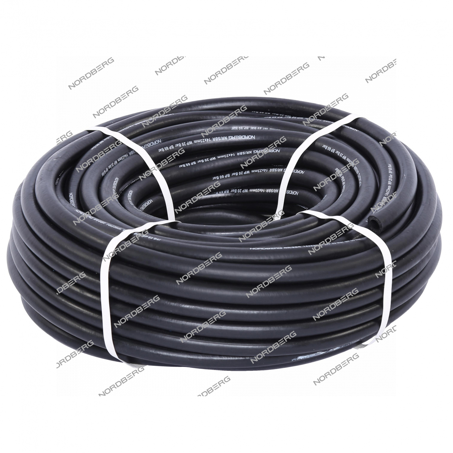 Шланг воздушный, диам. 14х23 мм, прямой, 1 пог. м (в бухте 50м) NORDBERG H1423R