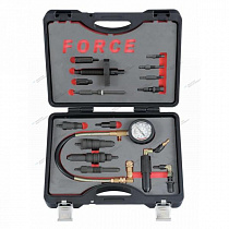Компрессометр для дизельных двигателей 0-70 бар, 13пр. в кейсе