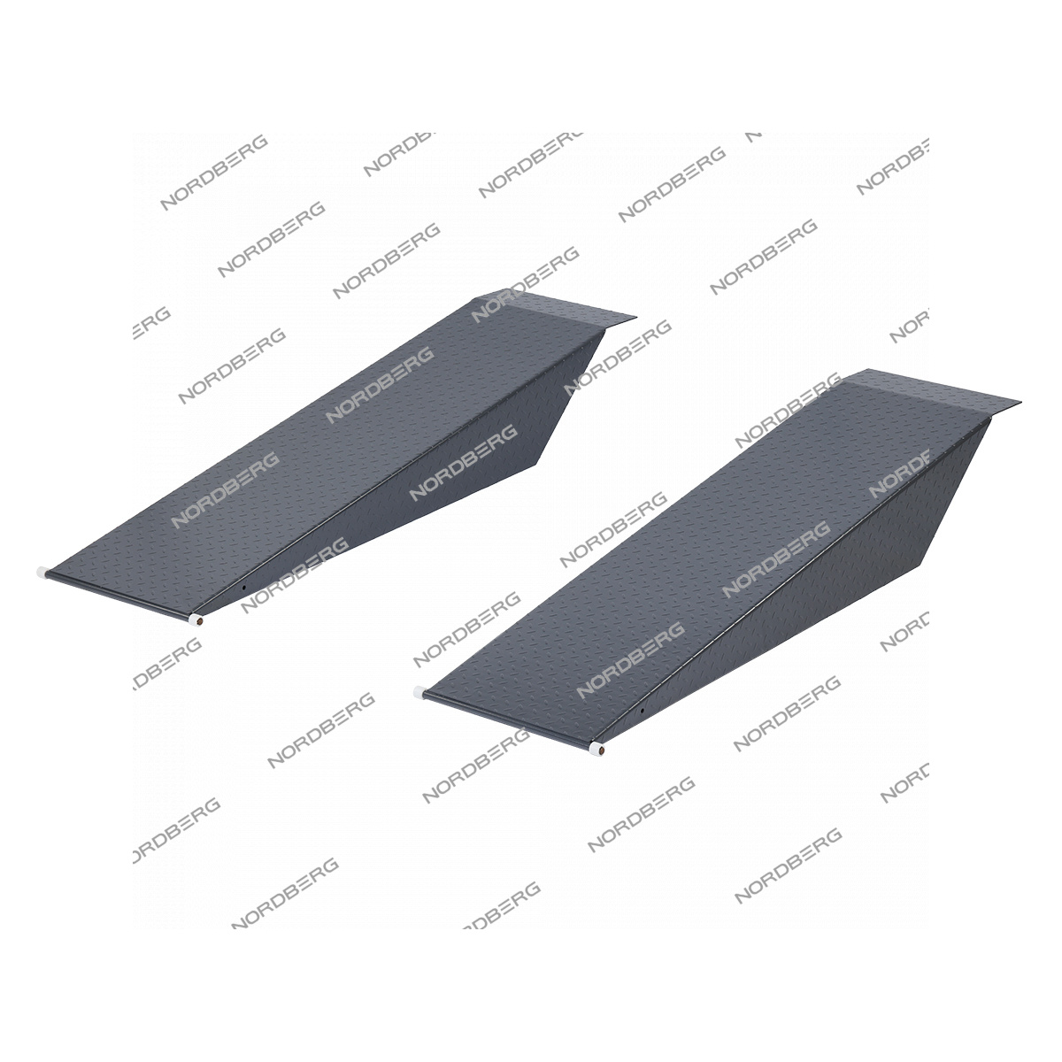 Трапы заездные для установки N634-4,5, N635-4,5 без заглубления, 2 шт., серые NORDBERG 01-00018528