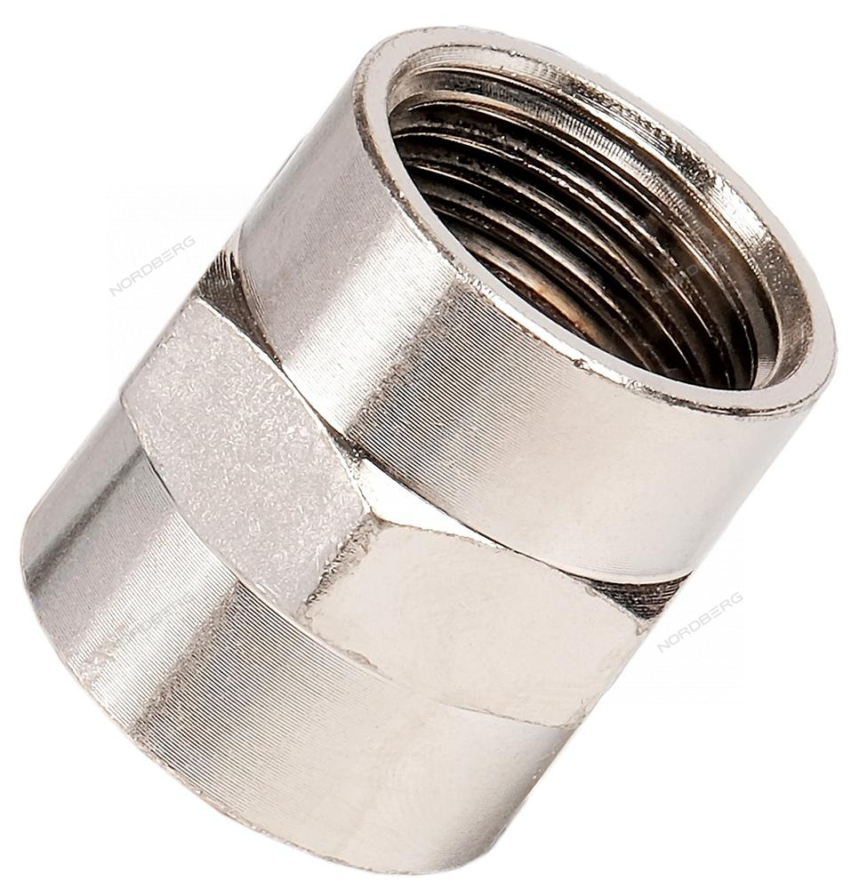 Переходник резьбовой F1/2" - F1/2" 