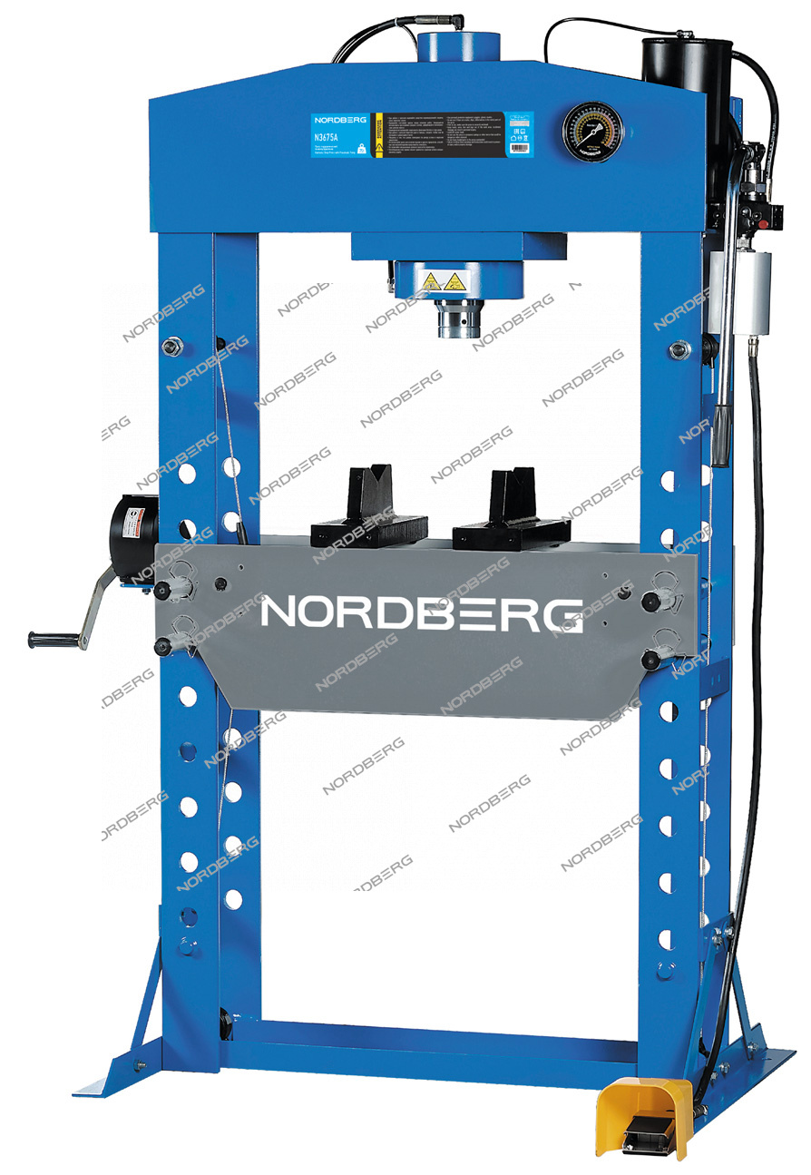 NORDBERG ПРЕСС N3675A пневмоуправление 75т