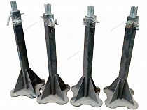 Регулируемые страховочные стойки для ножничного подъемника N636-3