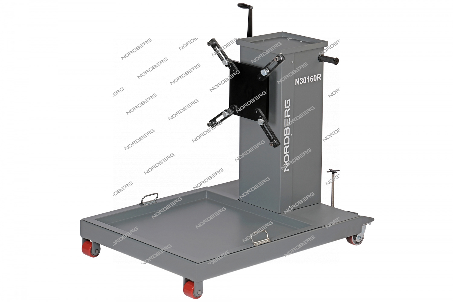 Стенд-кантователь для ремонта двигателей и агрегатов, 3 в 1, грузовой + Универсальный кронштейн NORDBERG N30160R+N3A-TB