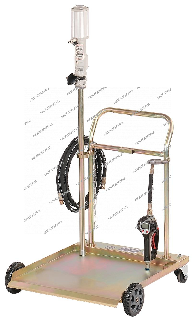 Установка для раздачи масла из бочек 200 л, с тележкой NORDBERG 26KIT