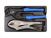 Набор переставные клещи и зажим, ложемент 