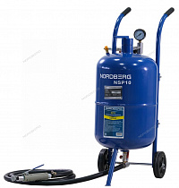 Установка пескоструйная, бак для песка, 37 л