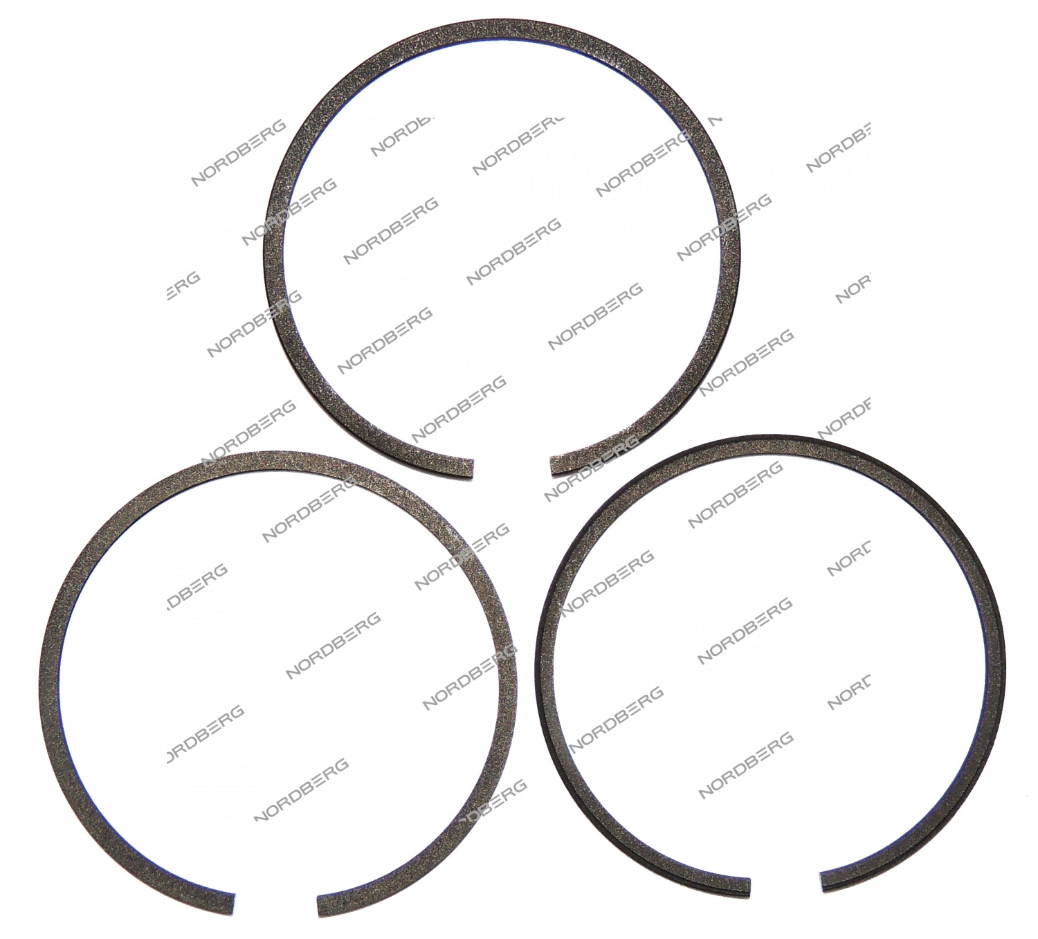 Комплект поршневых колец NORDBERG на один поршень для головки NCE400