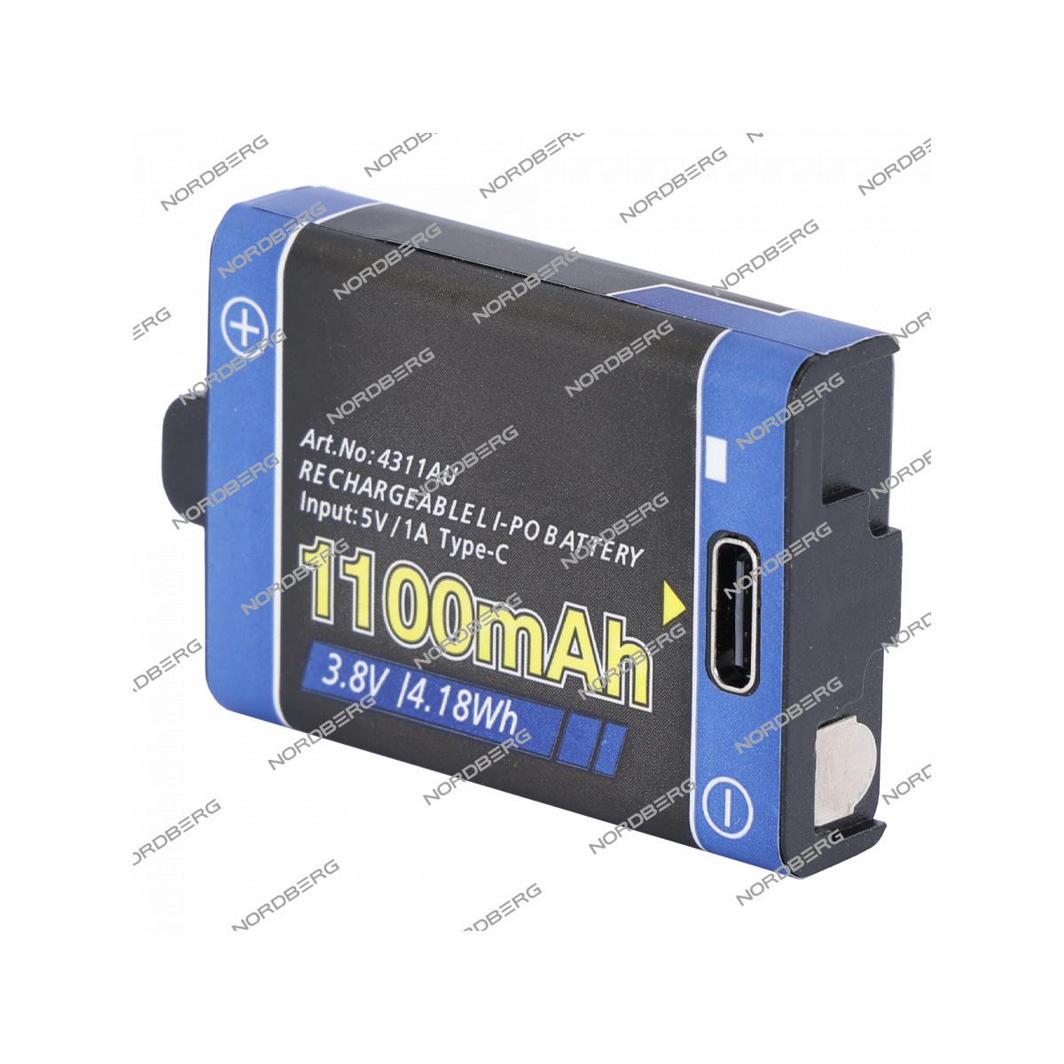 Аккумулятор для фонарика 1951 NORDBERG NE91951