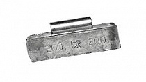 Набор грузиков для грузовых колес со скобой, 200 г, 10 шт.