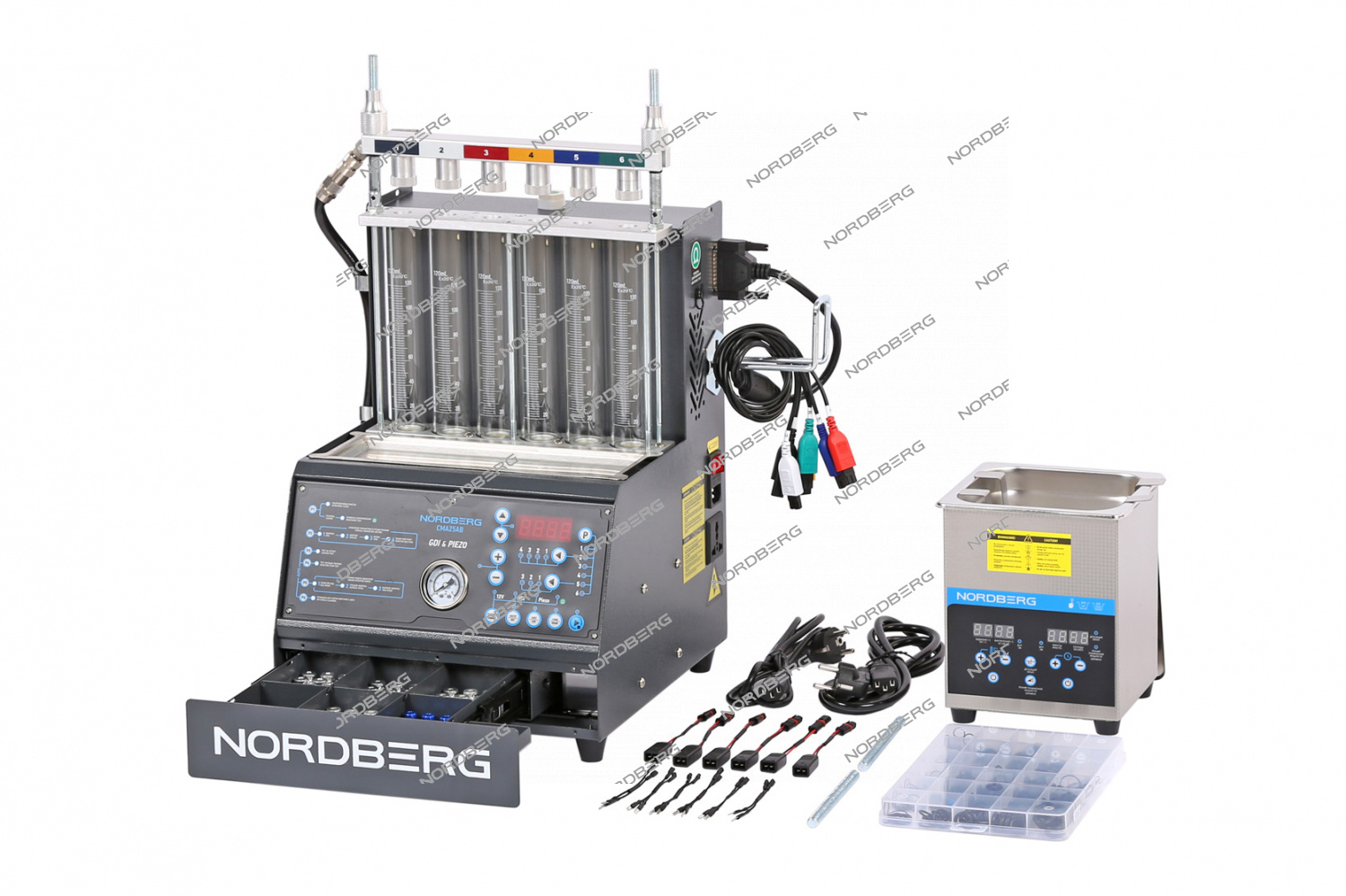 Установка для тестирования и очистки форсунок GDI и пьезо NORDBERG CMA25AB