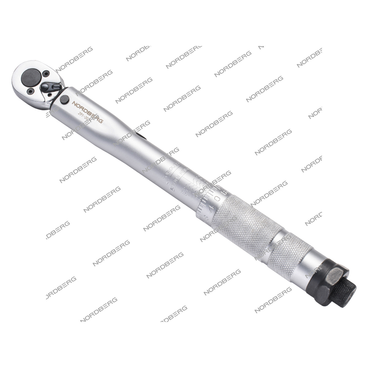 Ключ динамометрический 1/4", 5-25 Нм, в кейсе NORDBERG 291-203