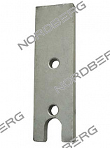 Пластина салазок нижняя для ШМС NORDBERG 4639,5ID