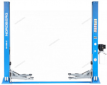 Подъемник двухстоечный 4 т, 380 В, синий