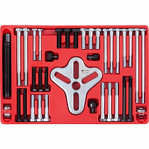 Съемник шкивов, 25-100 мм, 46 предметов