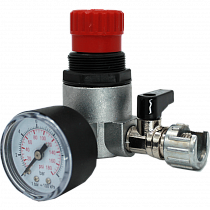Регулятор давления выходной 1/4" с манометром