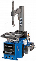 Станок шиномонтажный полуавтомат, односкоростной, стол с накладками, 220 В, синий