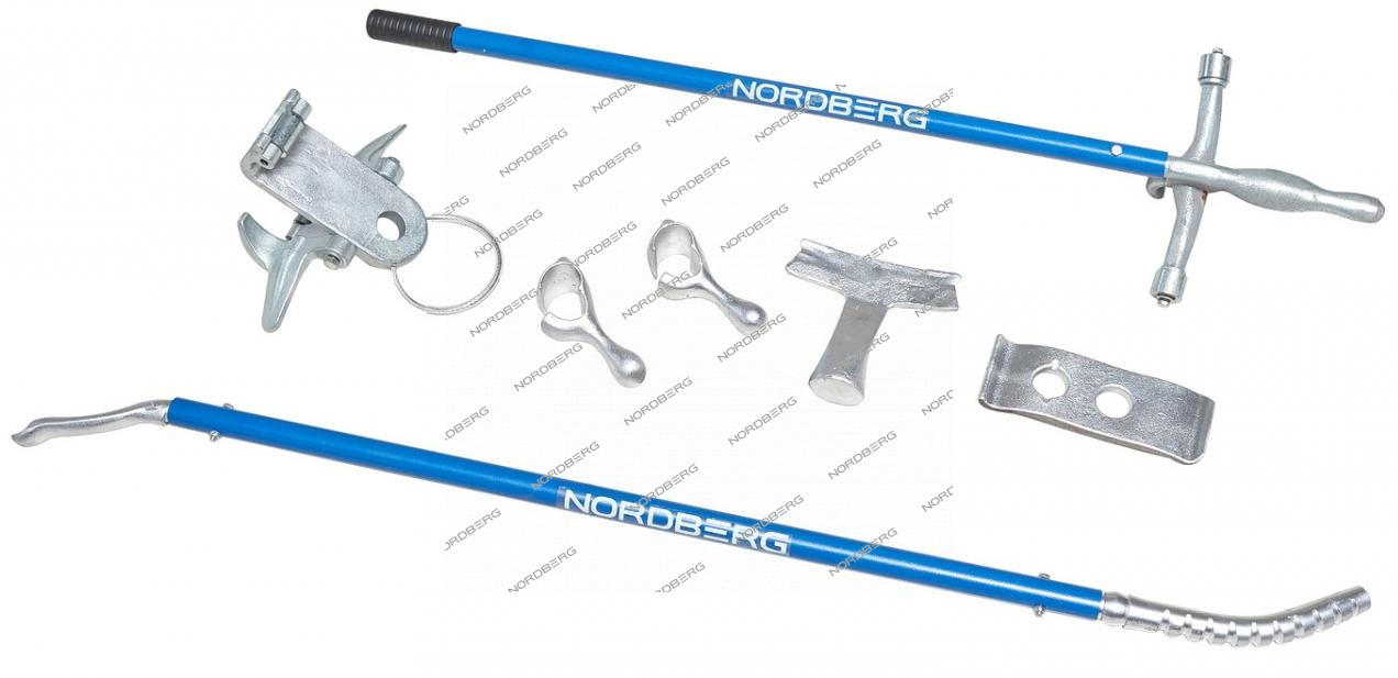Приспособление для демонтажа грузовых шин (полный набор) NORDBERG BL7