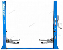 Подъемник двухстоечный, 4 т, со снятием стопоров с одной колонны, 380 В