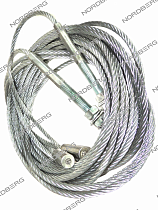 Трос для подъемника NORDBERG N4122HE-6B (4,8 м) (комплект 2 шт.) (L 13010 мм)