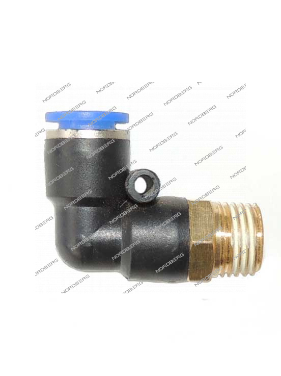 Фитинг угловой D8 1/4" для NL24 NORDBERG ЦБ-00007609