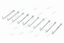 Набор крючков для перфорации, 10 шт.
