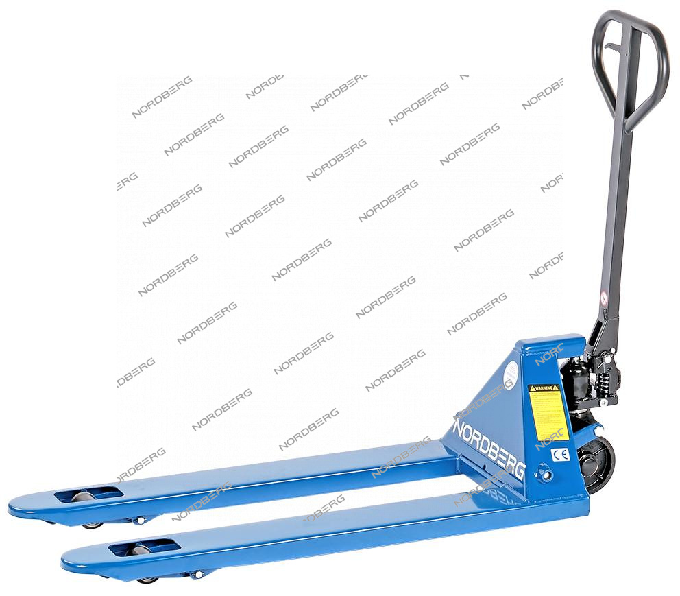 Тележка складская гидравлическая 2 т, с ПУ колесами NORDBERG N3905-20