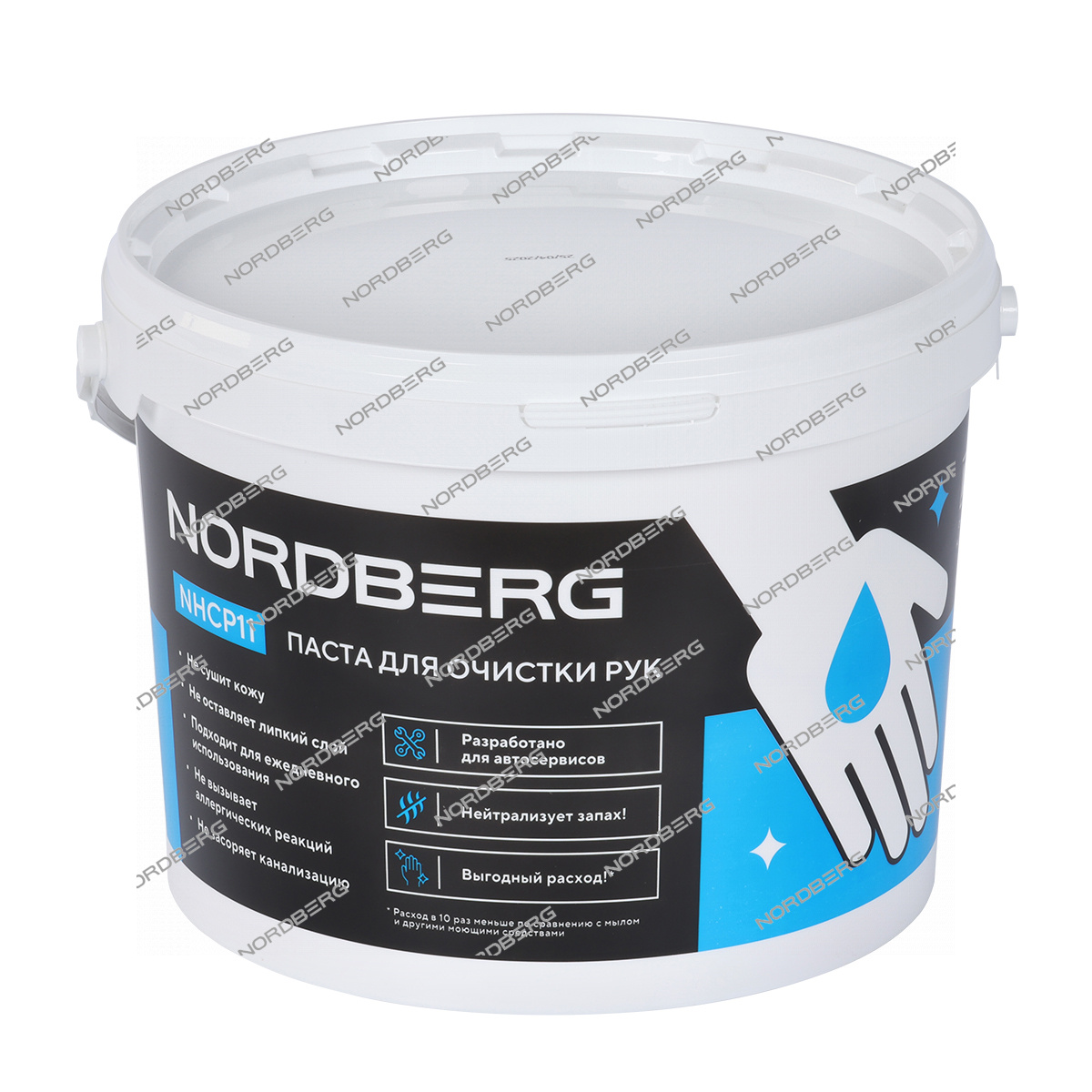 Паста для очистки рук профессиональная, 11 л. NHCP11