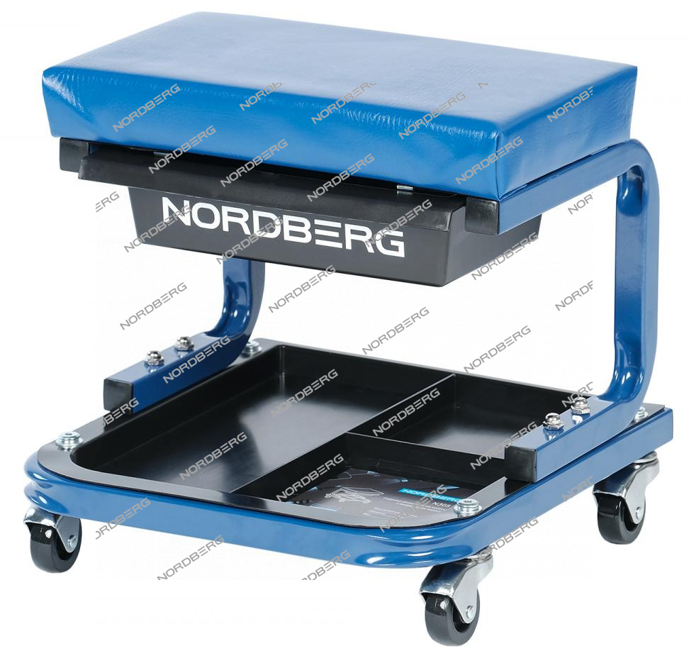 Сиденье ремонтное на колесах с выдвижным ящиком NORDBERG N30S1