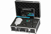 Краскопульт HVLP с верхним бачком, сопло 1,3 мм, алюминиевый кейс