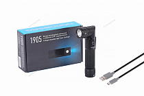 Фонарь светодиодный, компактный с поворотом на 90°, аккумуляторный