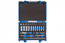 Набор торцевых головок с принадлежностями 1/4"", шестигранные, 5/32""-9/16"", 31 предмет