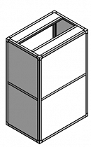 Блок генераторный с вытяжным мотором