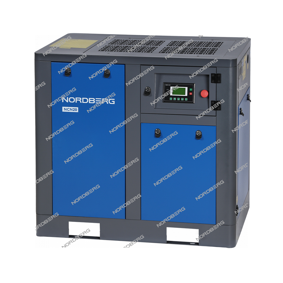 Компрессор винтовой, 15 кВт, 10 бар, 1980 л/мин, без ресивера NORDBERG NCN20