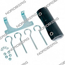 Шторка защитная с монтажным комплектом (2 шт) для подъемника N4122HE-6B (высота 4,5 м)