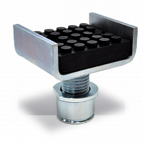 Опора винтовая регулируемая для рамных автомобилей, посадочный Ø 50 мм